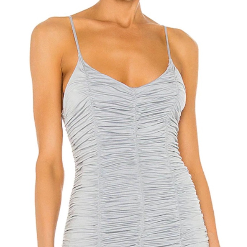 x REVOLVE Freya Midi Dress in Baby Blue
Michael Costello size S
